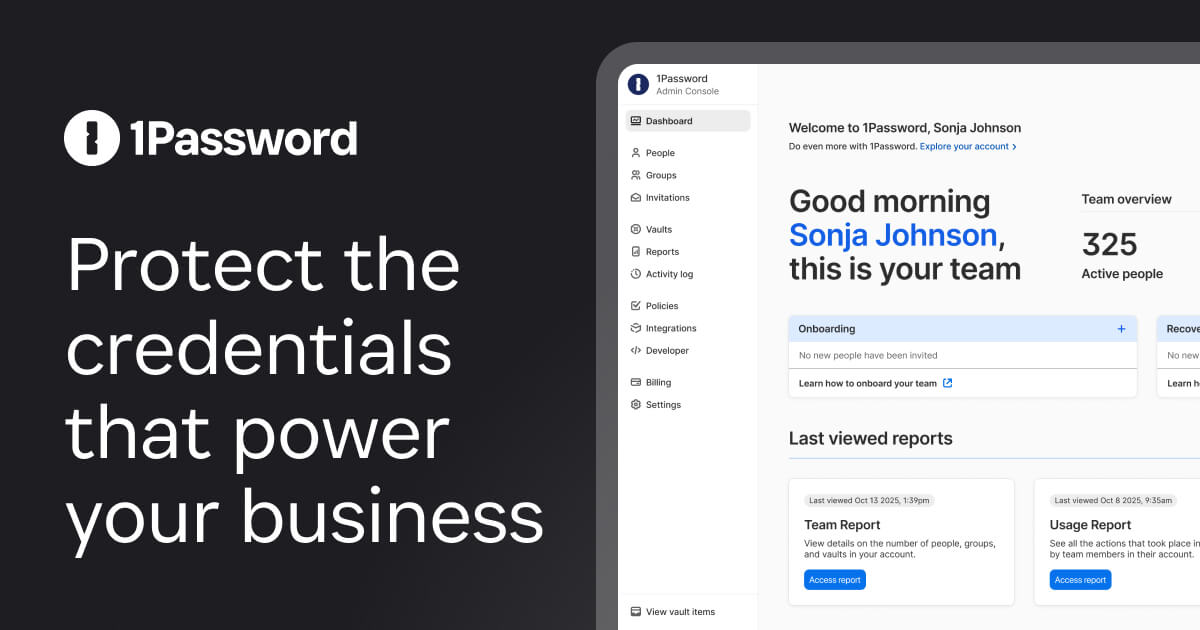 1Password - The password manager trusted by millions of families and businesses