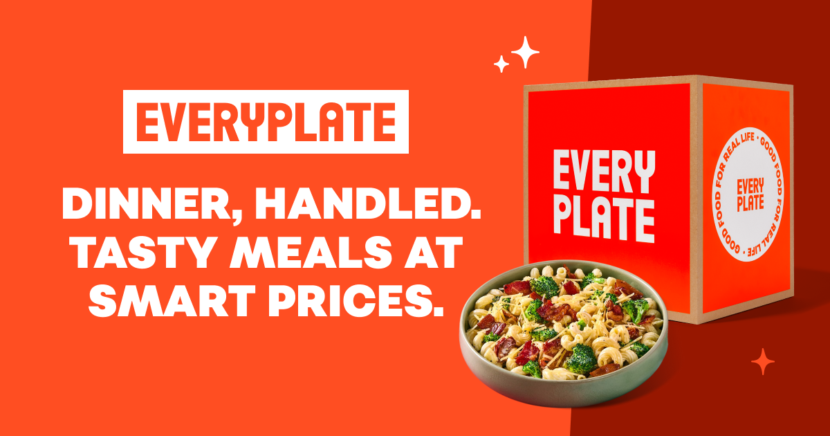 EveryPlate - Budget-friendly meal kits with simple recipes delivered weekly