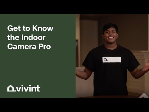 Video poster for Vivint's official Indoor Camera Pro guide